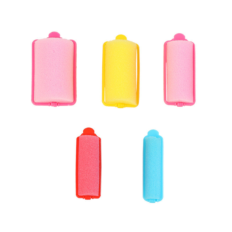 Sponge frame hair curlers - sleep curlers - natural hold, damage-free magic curls - bulk wholesale, ready to ship