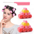 Sponge frame hair curlers - sleep curlers - natural hold, damage-free magic curls - bulk wholesale, ready to ship
